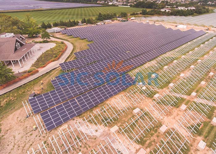 7MW solar pv ground mounting systems in Poland