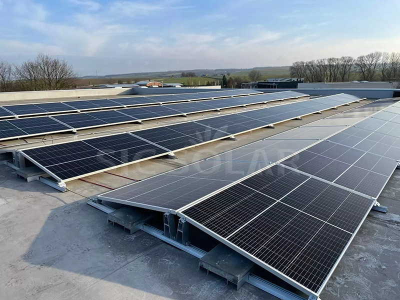 ballasted pv mounting system
