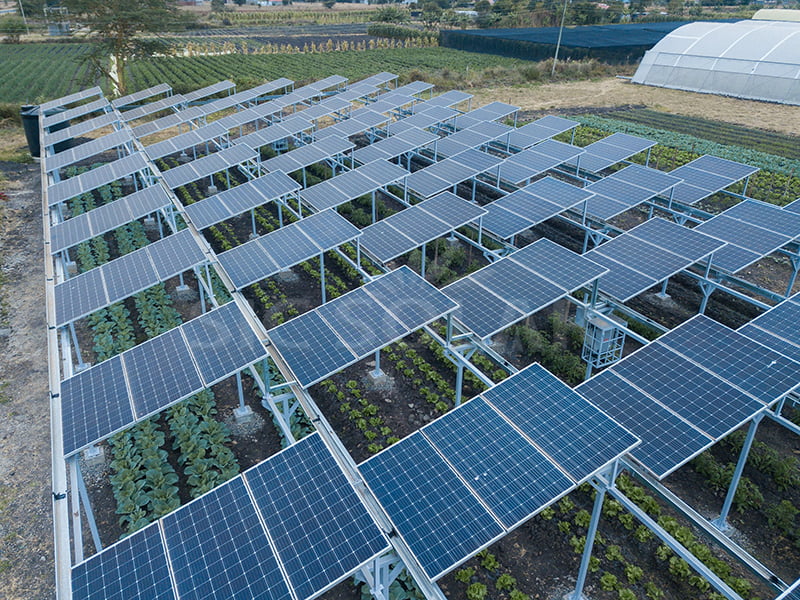 Farm solar ground mount systems