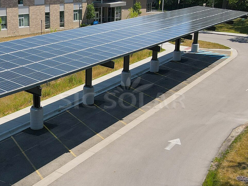 solar carport Mounting
