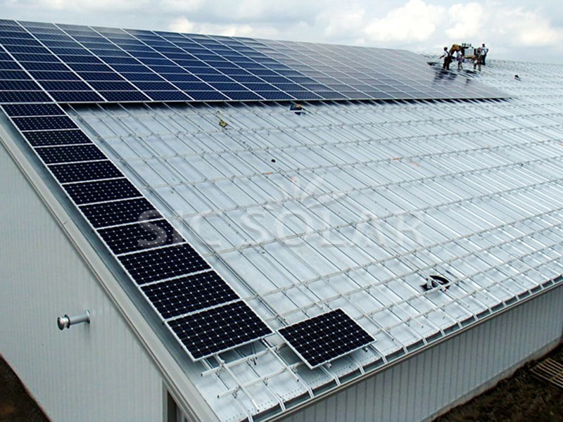 Roof Mounted Solar Panel System