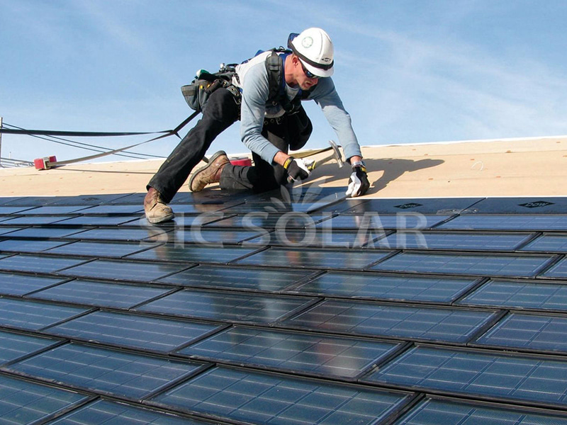 solar bipv waterproof solar mounting system
