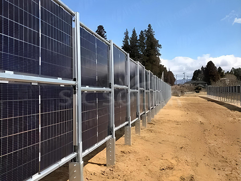 solar system for electric fence