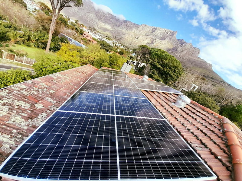 solar panel roof rack mount
