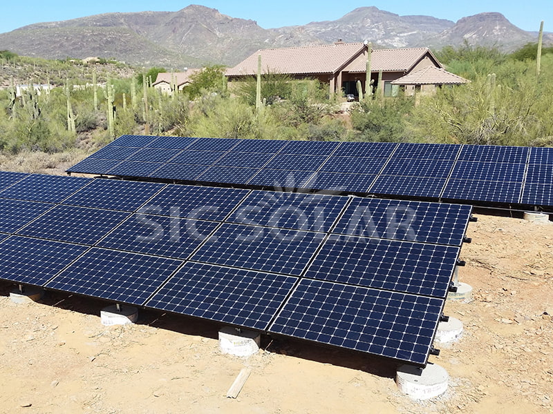 ground mounted solar photovoltaic systems