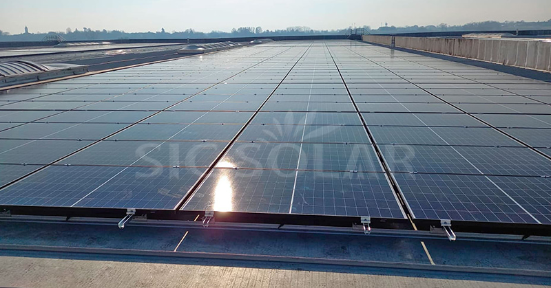 mounting solar panels on metal roof