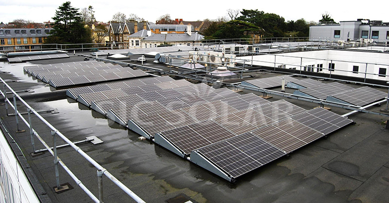 solar flat roof mounting systems solar flat roof mounting systems