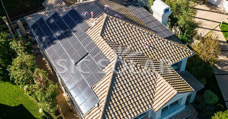 solar panel roof mounting system