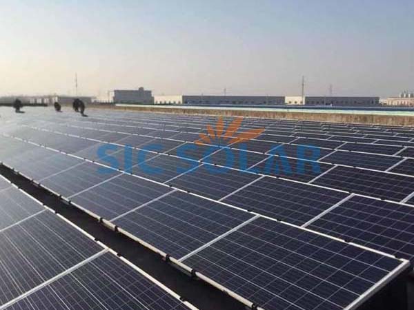 Projek pemasangan ballasted plastik 1MW di Bulgaria