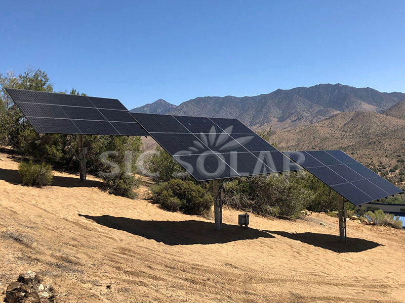 Sistem Ground Solar 30KW Kutub Di Amerika Syarikat