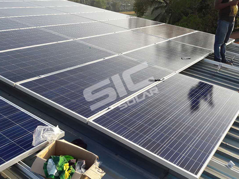 Projek bumbung timah 1MW di Sri Lanka