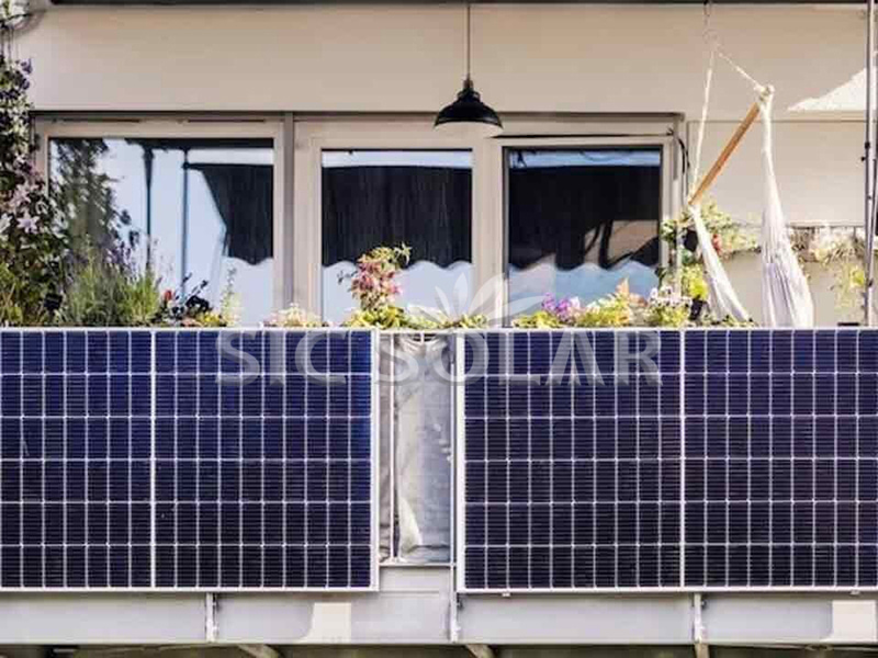 Sistem Pemasangan Solar Mudah Balkoni 2KW Di Jerman