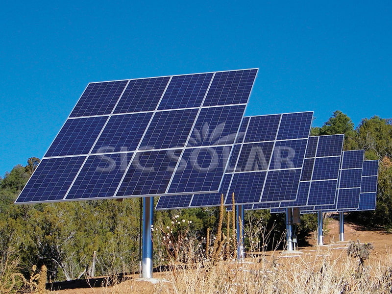 Pemasangan Tiang Panel Suria 30KW Di Kanada