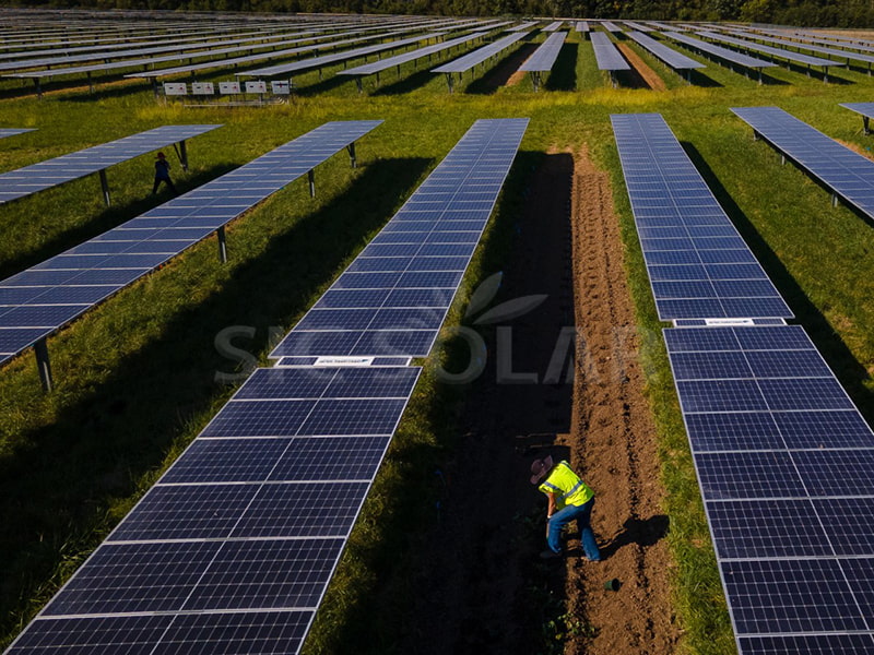 Sistem Pemasangan Solar Pertanian 2MW Di UK