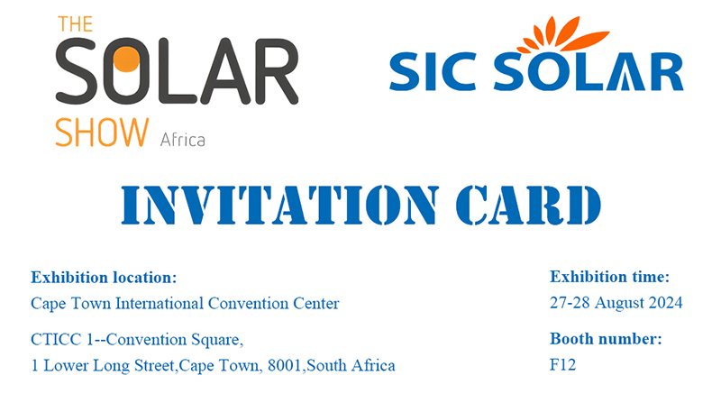 SIC Solar 2024 Solar & Storage Live Cape Town