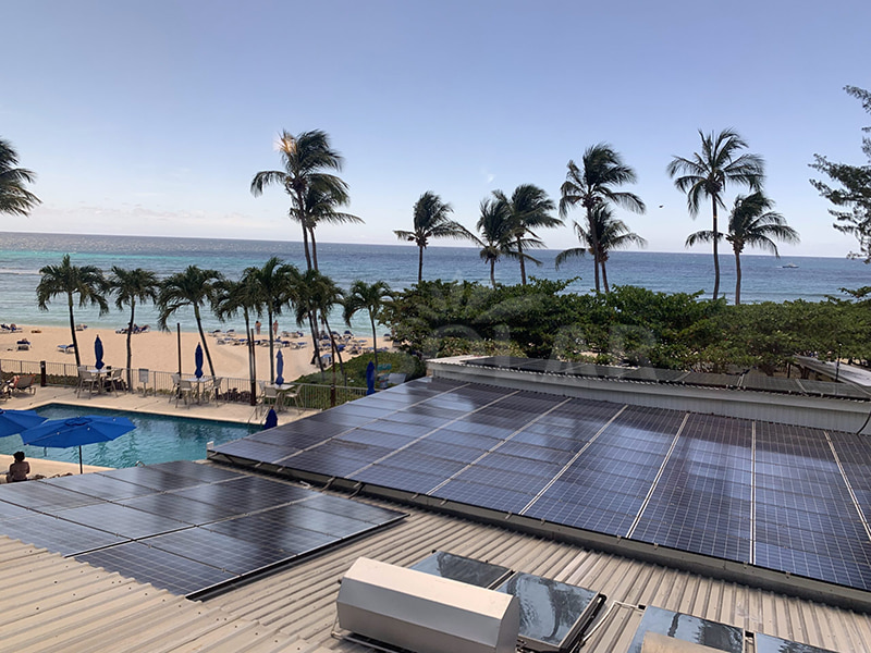 Pemasangan Bumbung Logam Trapezoid Suria 30KW Di Filipina