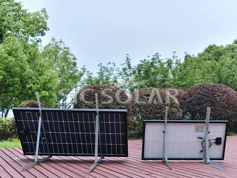 Pemasangan Bumbung Panel Suria Boleh Laras 2KW Di Perancis