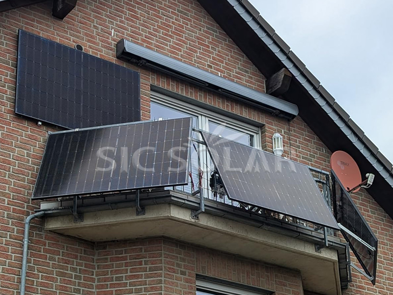 Pemasangan Solar Balkoni Mudah 3KW Di Belgium
